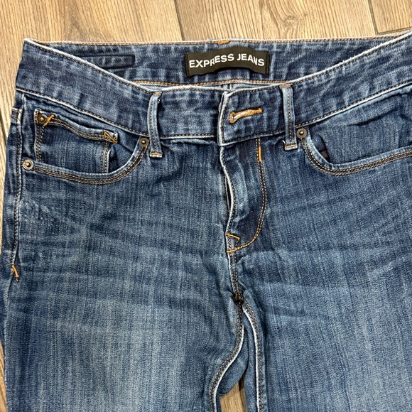 Express Indigo Skinny Jeans - Picture 2 of 3